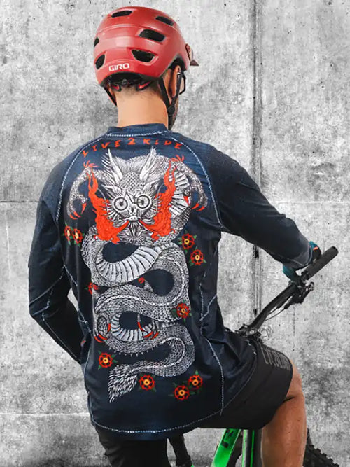 DRAGON LONG SLEEVE MTB JERSEY