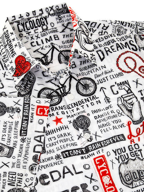 BIKE GRAFFITI GRAVEL SHIRT