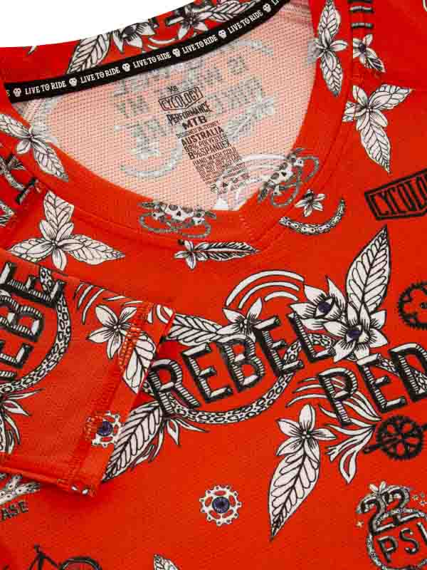 REBEL PEDAL WOMEN'S MTB JERSEY