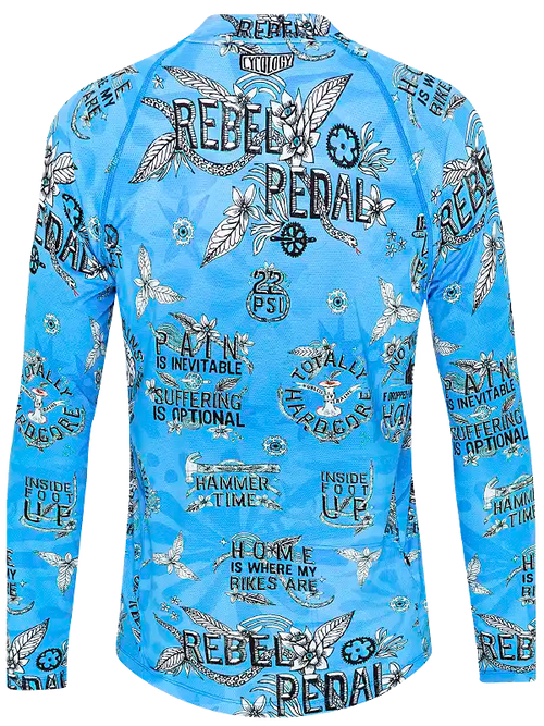 REBEL PEDAL LONG SLEEVE MTB JERSEY