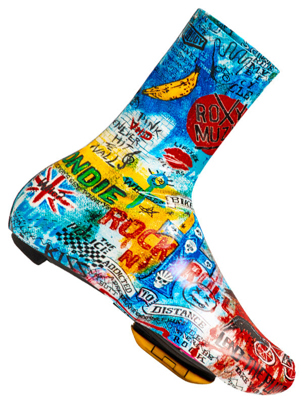 ROCK N ROLL CYCLING SHOE COVERS