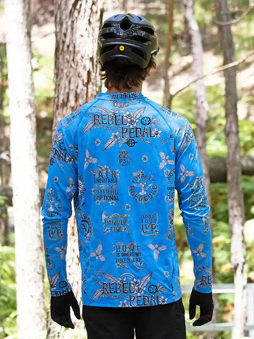 REBEL PEDAL LONG SLEEVE MTB JERSEY