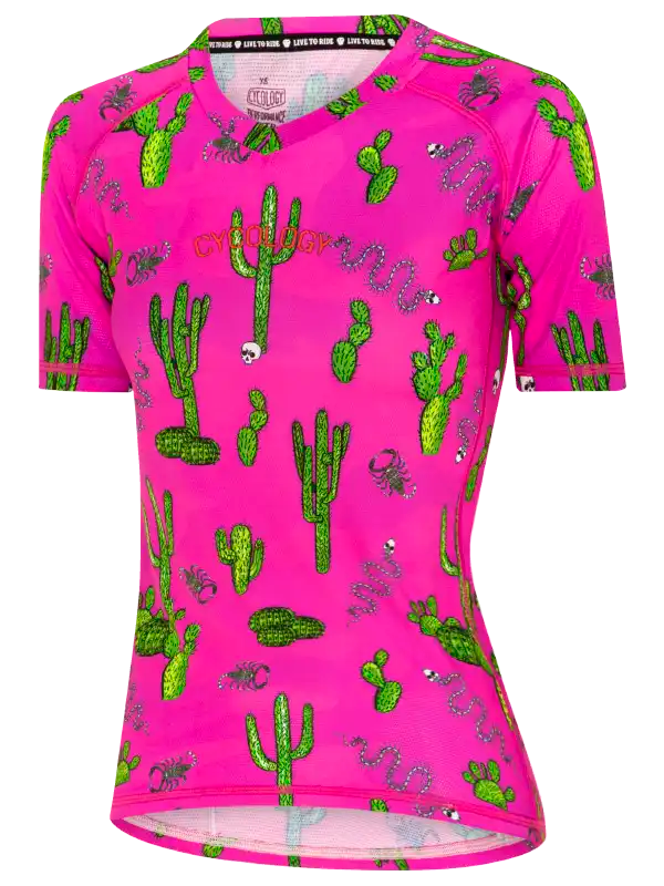 TOTALLY CACTUS WOMEN'S MTB JERSEY