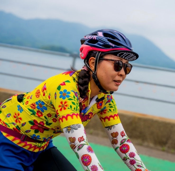 Frida (Yellow) Women's Cycling Jersey