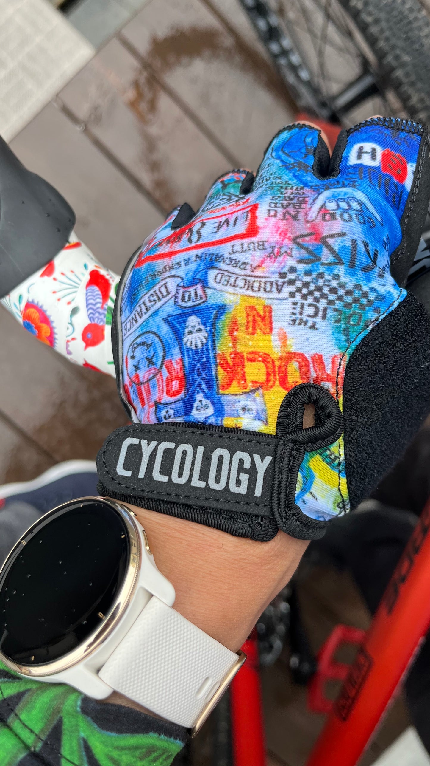 Rock N Roll Cycling Glove