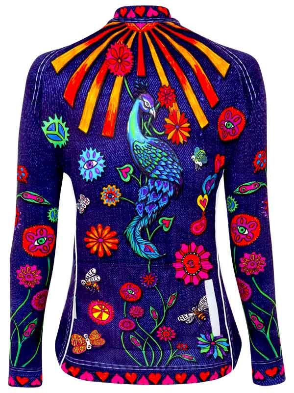 BOHO WOMEN'S LONG SLEEVE CYCLING JERSEY