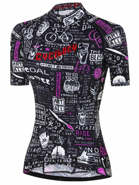 BIKE GRAFFITI WOMEN'S CYCLING JERSEY