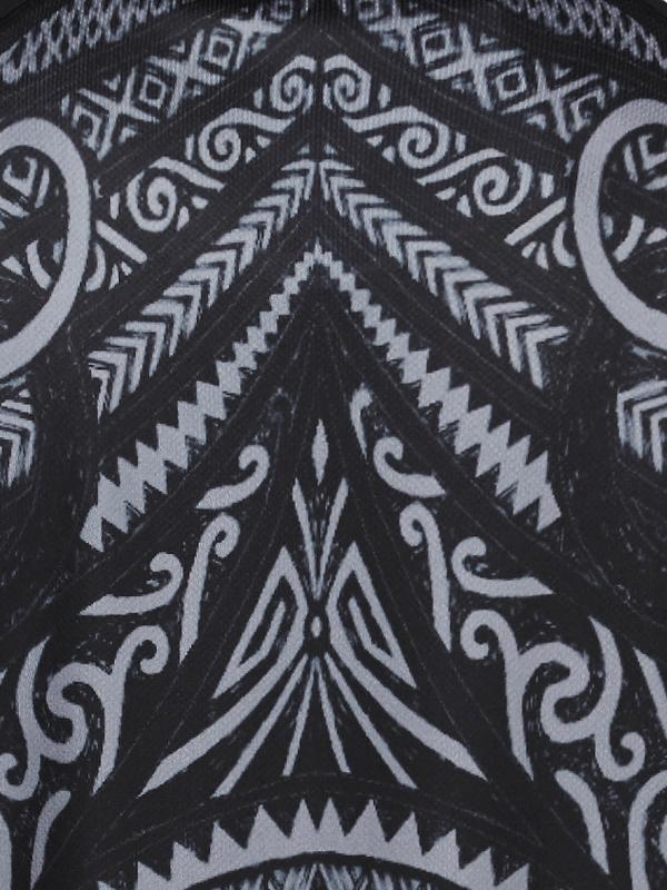 Tribal Tattoo Long Sleeve MTB Jersey