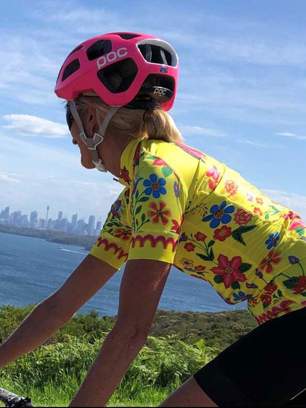 Frida (Yellow) Women's Cycling Jersey