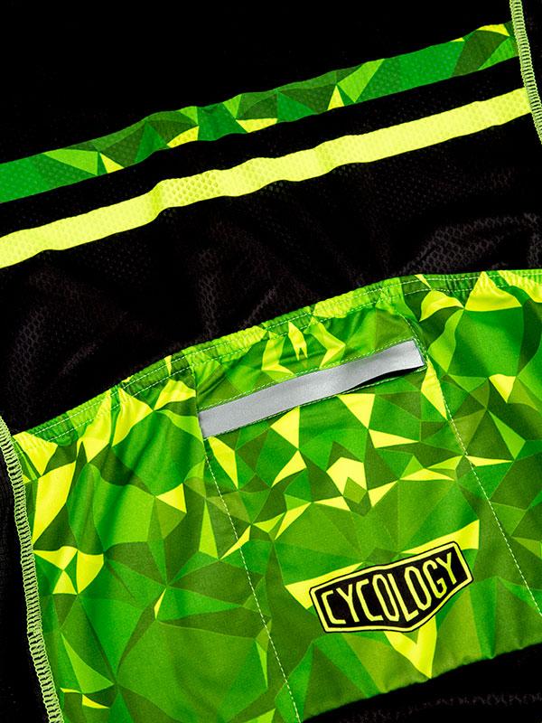 Geometric Lime Men's Jersey