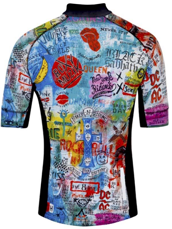 Rock N Roll Mens Blue Cycling Jersey | Cycology AUS