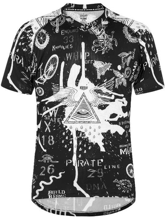 GNAR (BLACK) MTB JERSEY