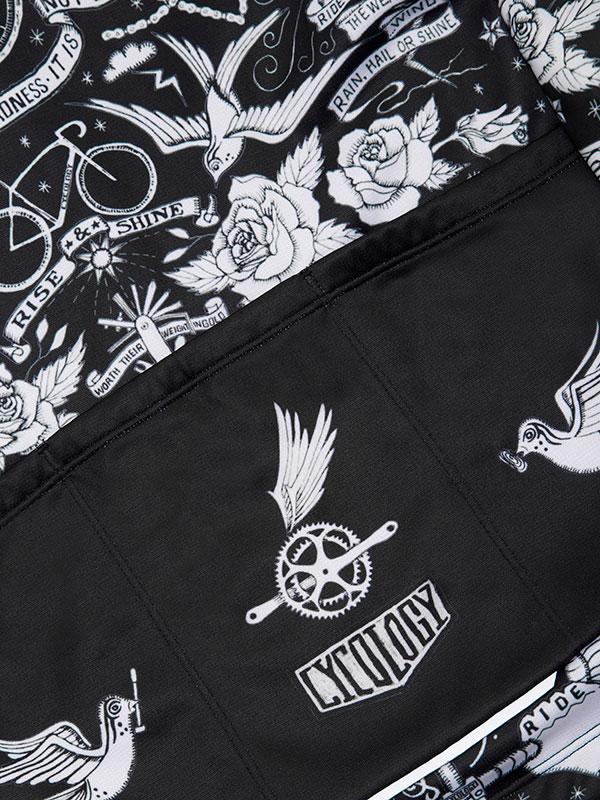 Velo Tattoo Windproof Cycling Jacket 防風ウィンタージャケット